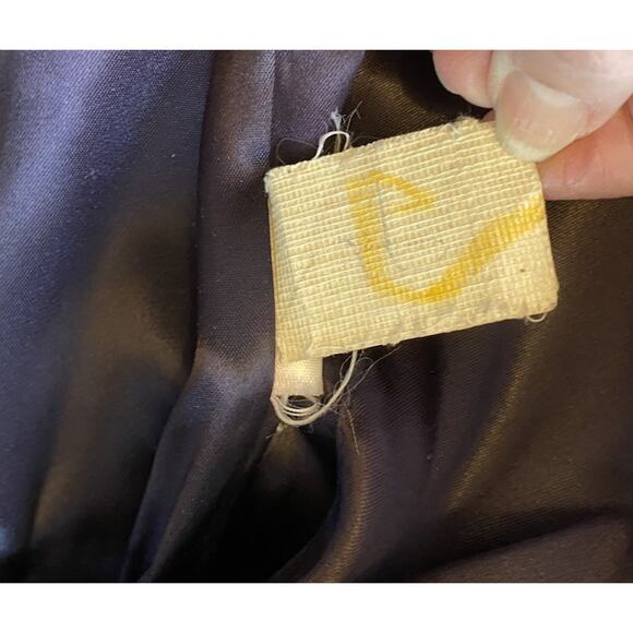 VTG 70s USA Unique Rare Women’s 10-12, 42 Cabretta Angel Skin Leather Coat Hood - Picture 16 of 16